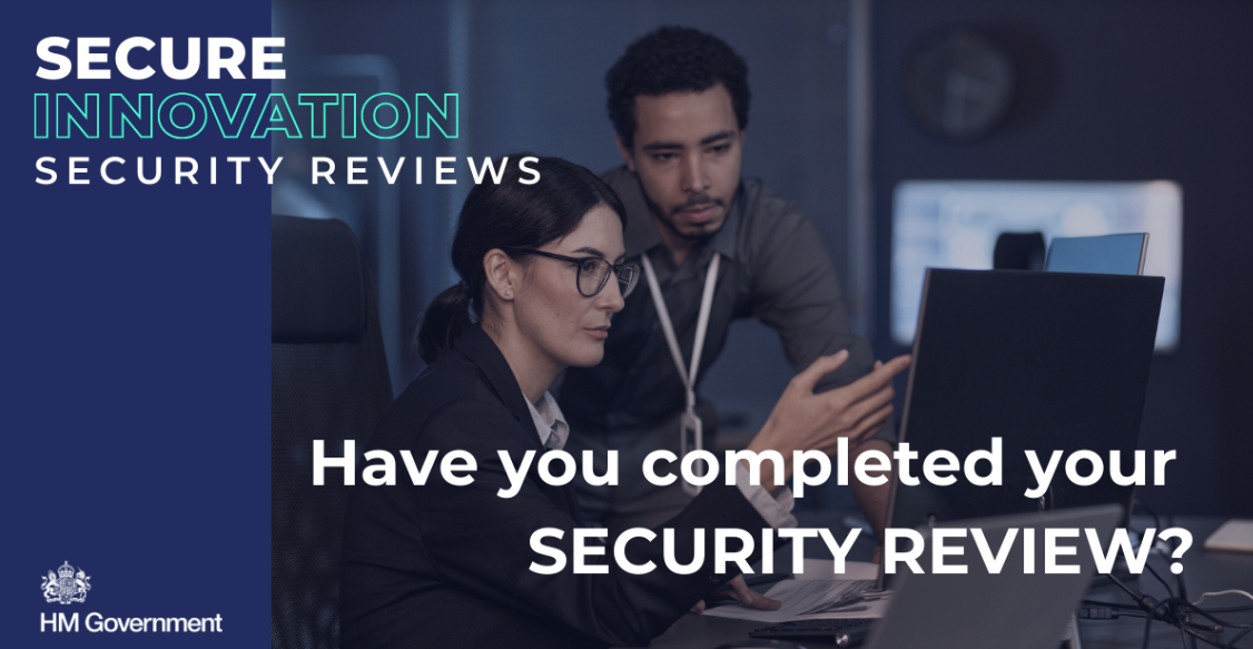 Government-funded Secure Innovation Security Review
