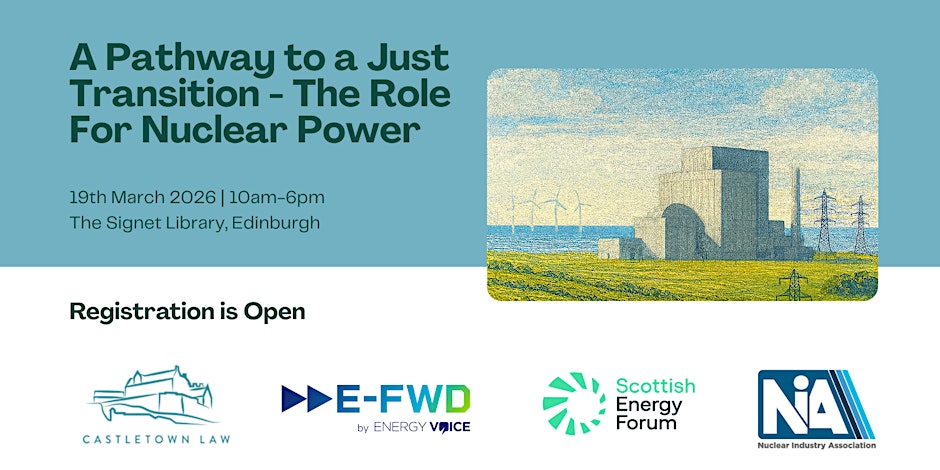 A PATHWAY TO A JUST TRANSITION- THE ROLE FOR NUCLEAR POWER