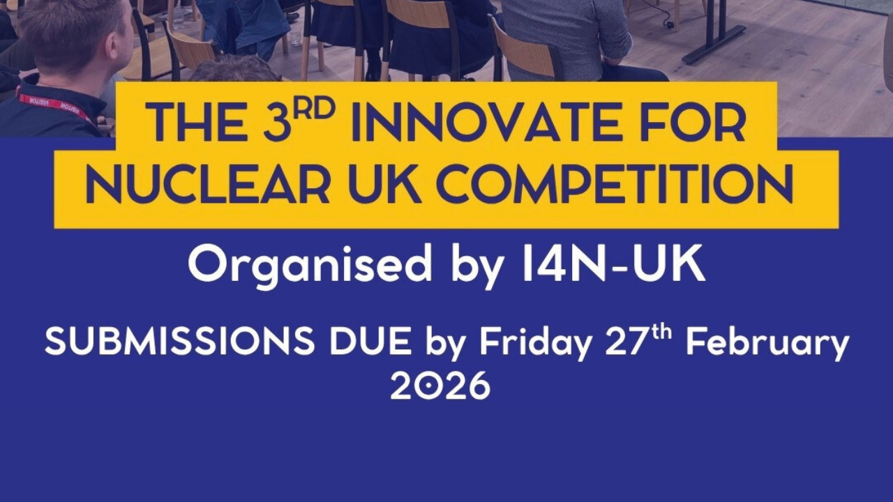 YGN Calling Applicants for the Innovate for Nuclear 2026 Competition