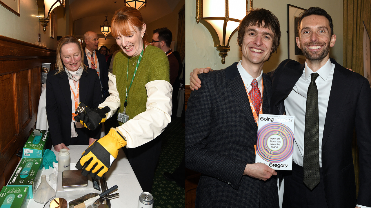 (Right) Laura Harrison, Charlotte Nichols (Left) Tim Gregory, Josh MacAlister