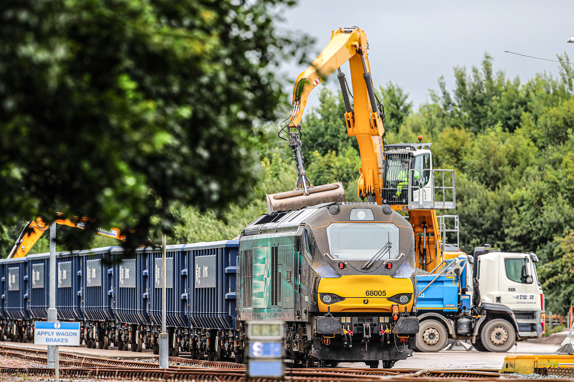 STIM train unloading