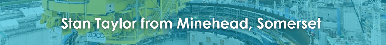 Stan Taylor from Minehead, Somerset 