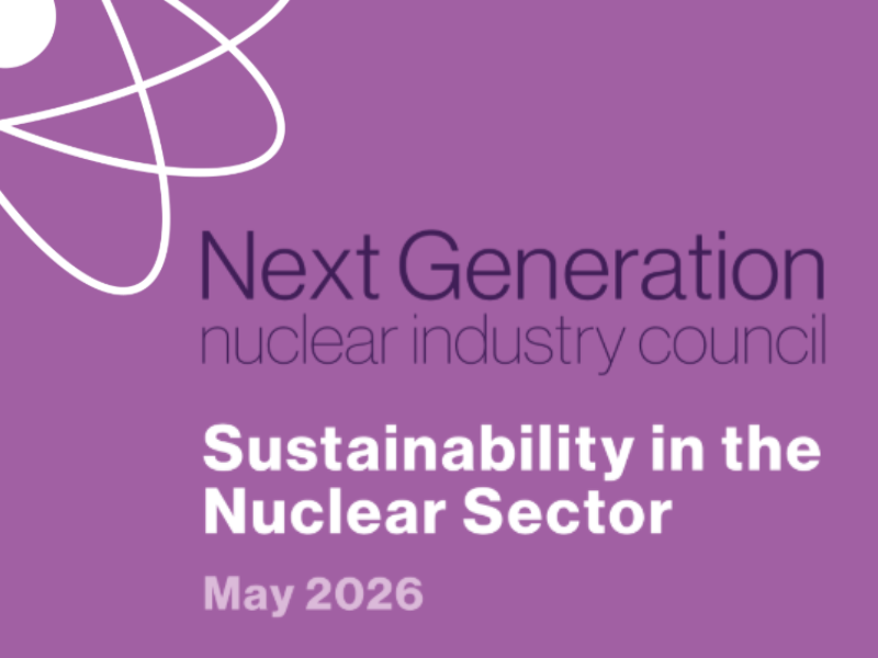 Sustainability in the Nuclear Sector