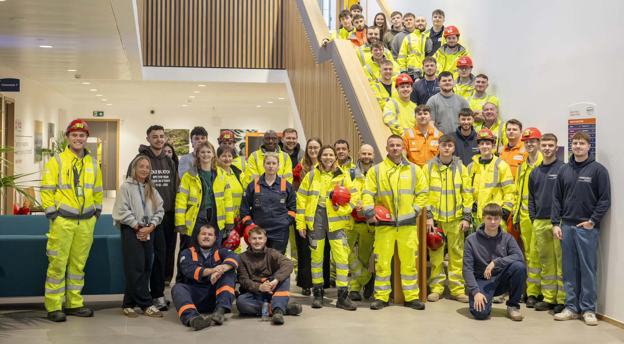Hinkley Point C has trained 1740 apprentices so far - beating a target of 1,000