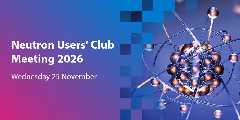 Neutron Users' Club meeting 2026