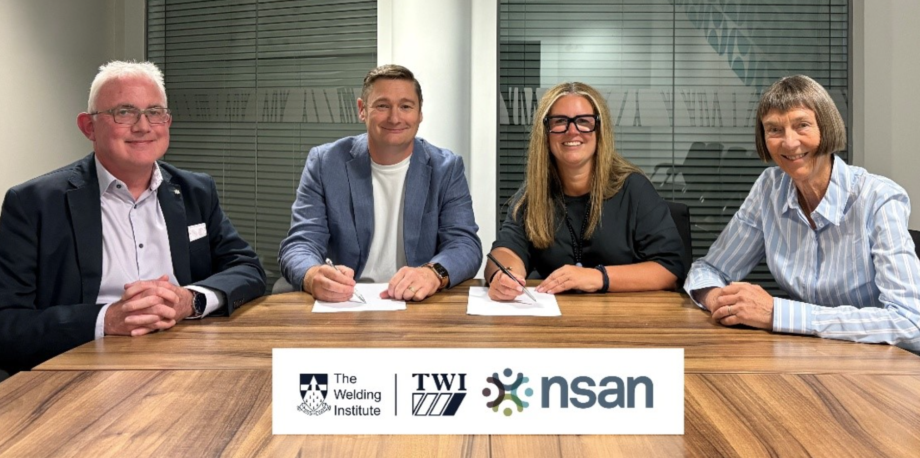 NSAN AND TWI SIGN MOU TO STRENGTHEN NUCLEAR WELDING SKILLS PIPELINE