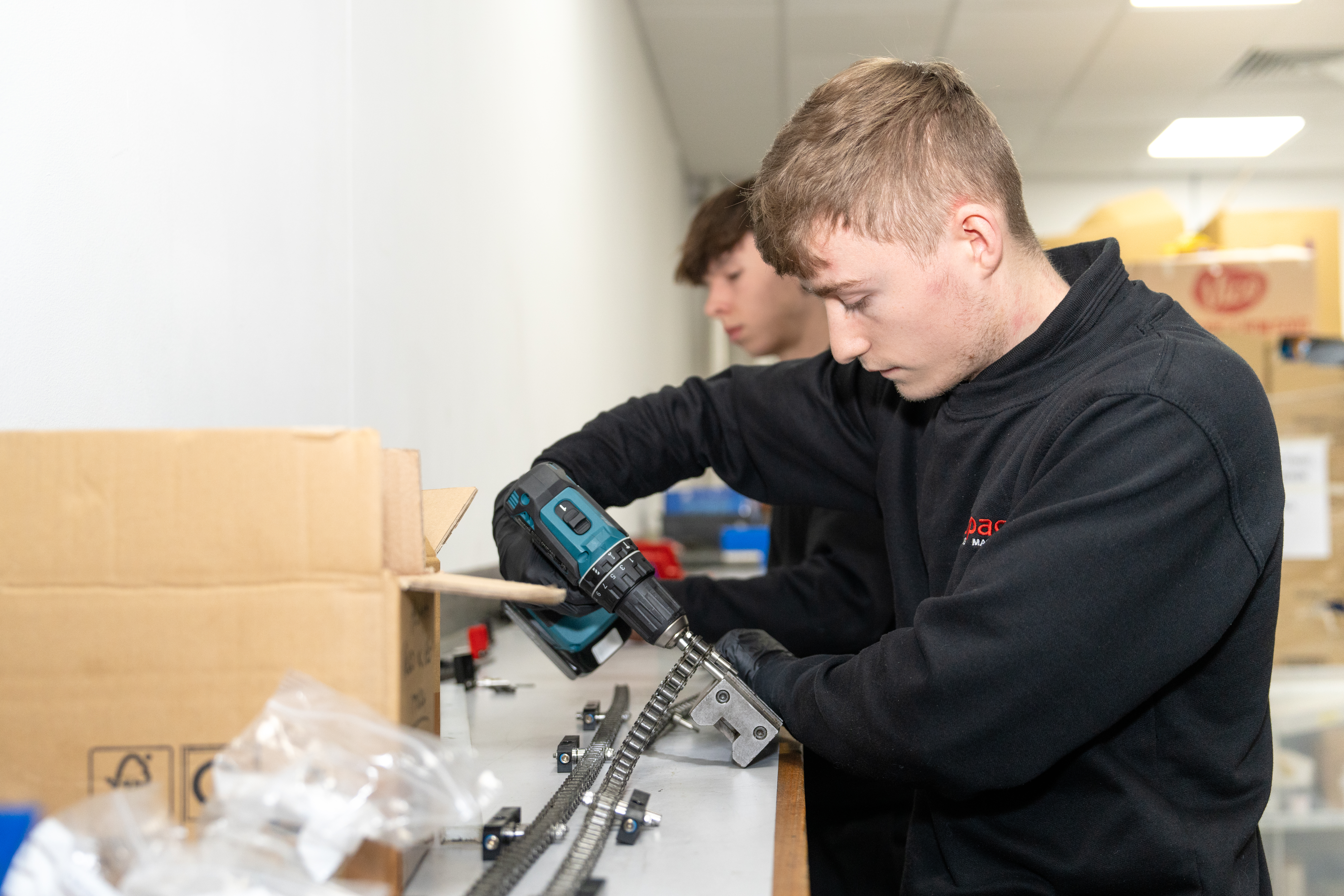 T Level students - Redpack Packaging Machinery