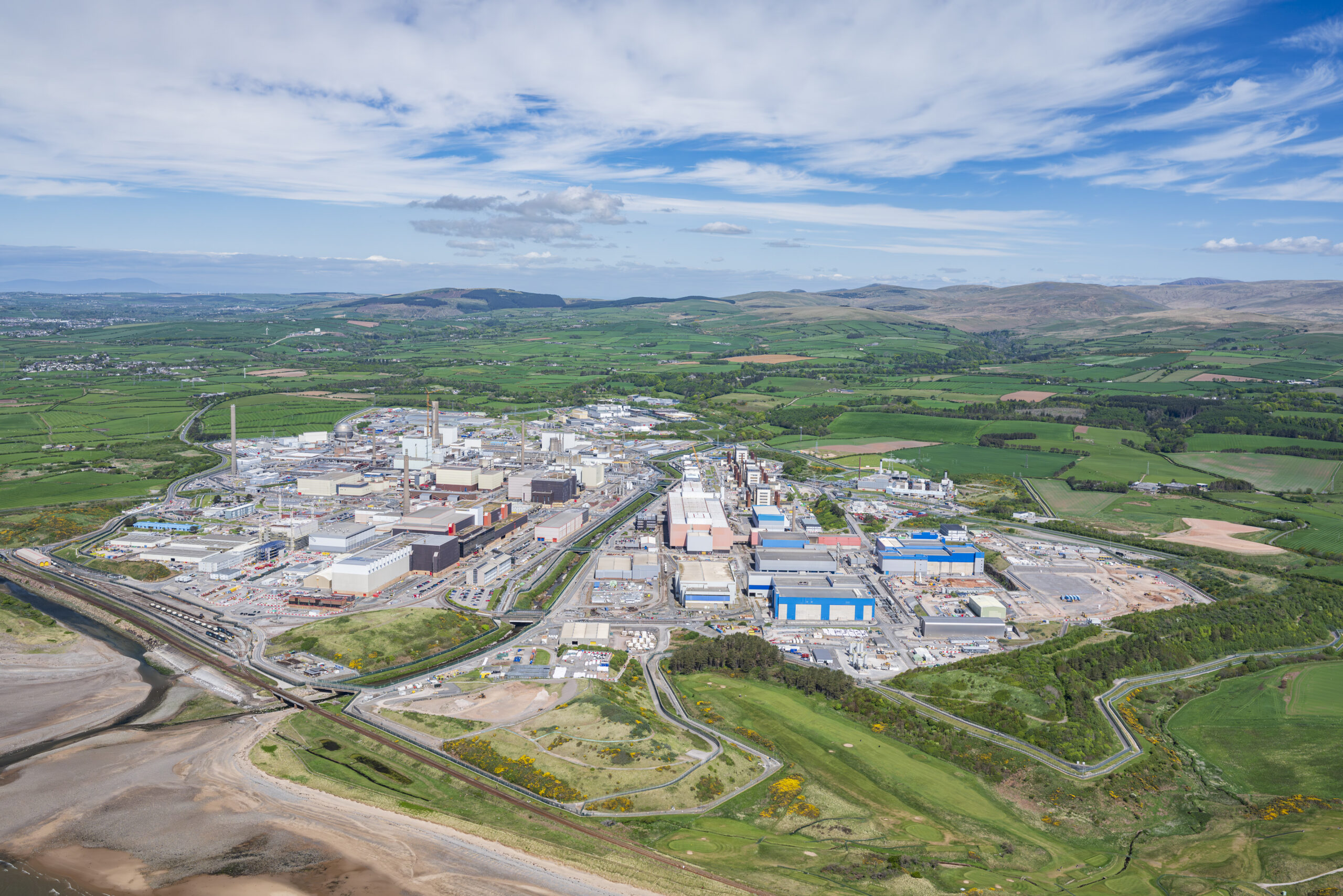 Aerial view of Sellafield site - Image courtesy of Sellafield Ltd