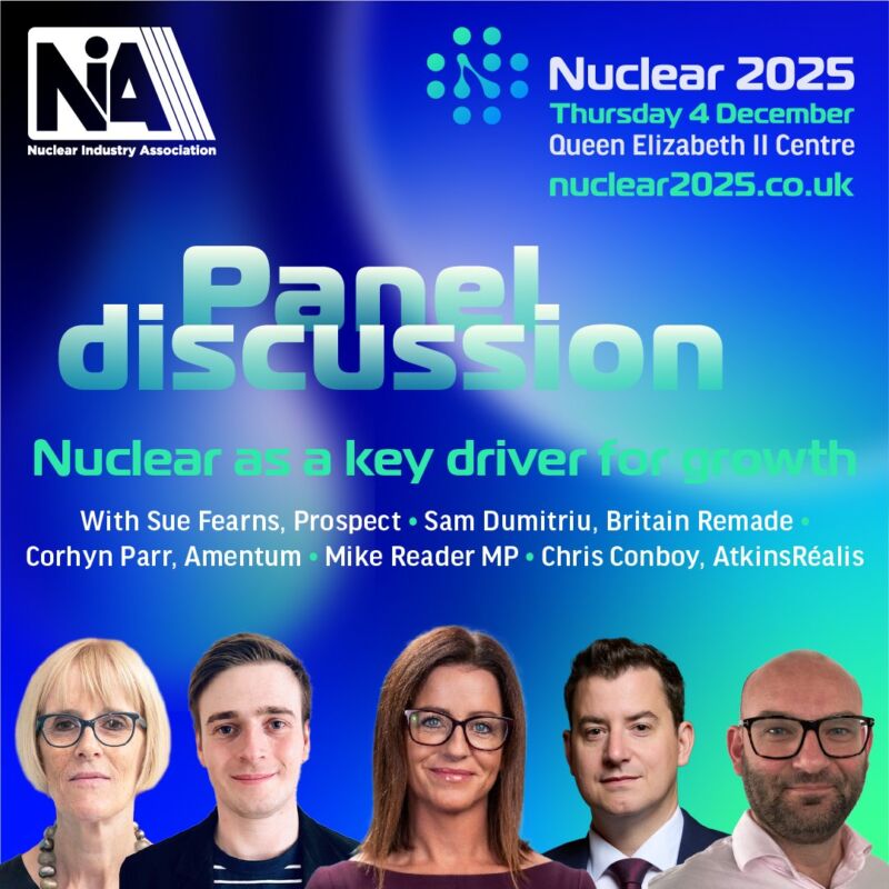 Image for the Tweet beginning: 📣 Panel drop for #Nuclear2025: