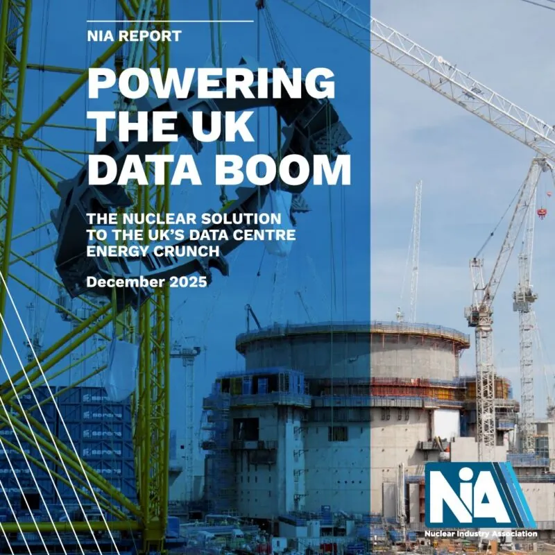 Image for the Tweet beginning: New Nuclear Industry Association report