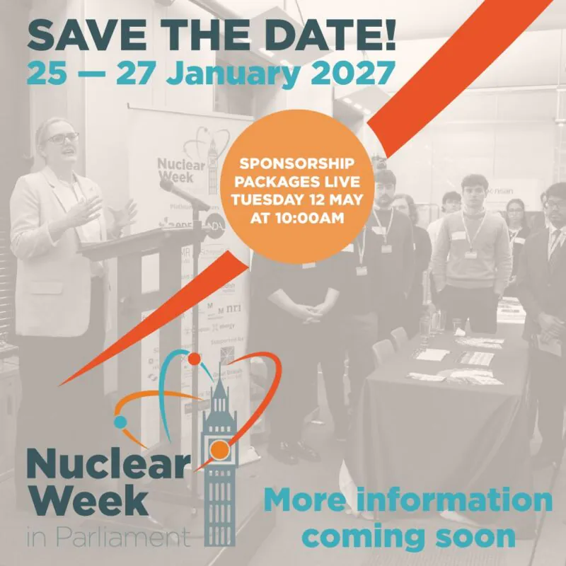 Image for the Tweet beginning: 🔔 Nuclear Week in Parliament