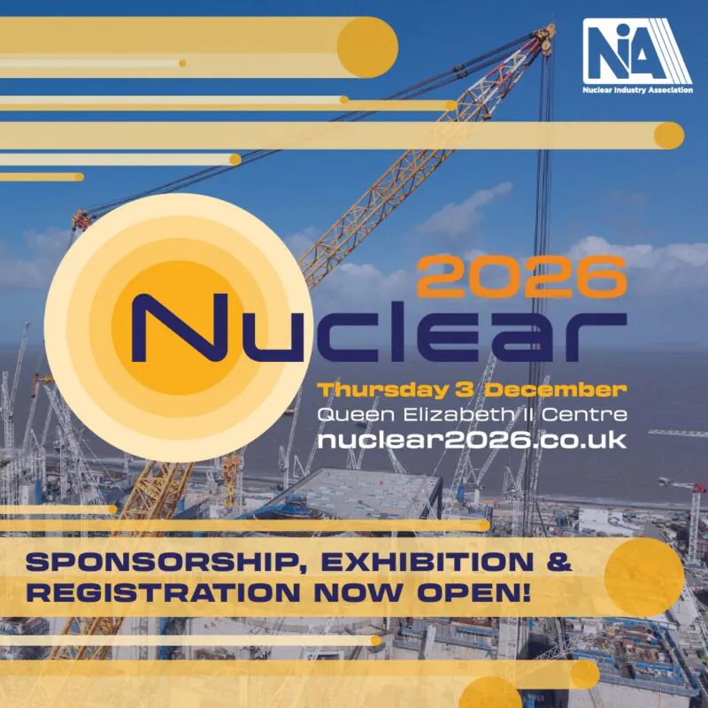 Image for the Tweet beginning: 🎉 #Nuclear2026, the nuclear industry's
