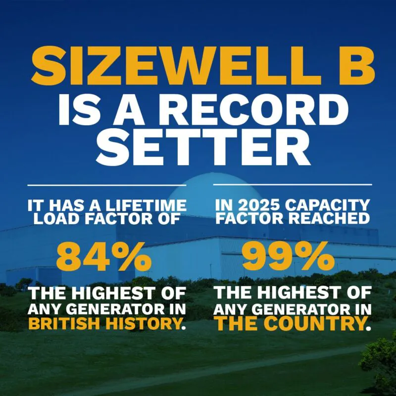 Image for the Tweet beginning: 📣 Milestone moment for Sizewell